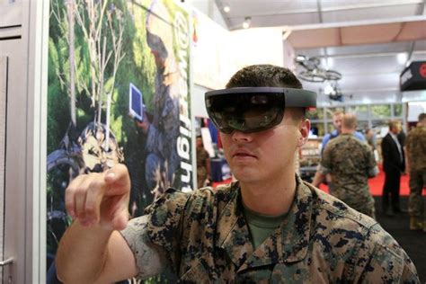 Marines Show Off Augmented Reality Goggles at Modern Day Marine ...