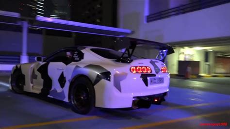 HEAVILY modified Toyota Supra!!!! - YouTube