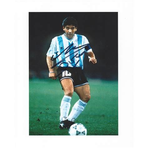 Diego Armando MARADONA Autograph