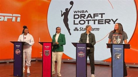 Indiana Fever win WNBA draft lottery for 1st time, Minnesota to pick ...