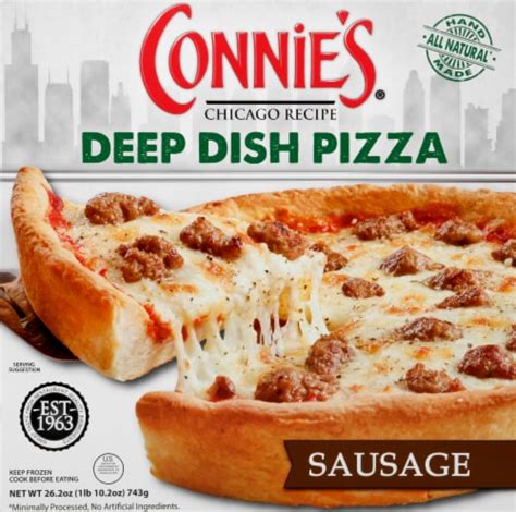 Connie’s® Sausage Deep Dish Frozen Pizza, 26.2 oz - Kroger