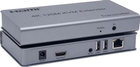 4k 120m Hdmi Kvm Extender Over Ip,With Ir,Usb - Buy 120m Hdmi ...