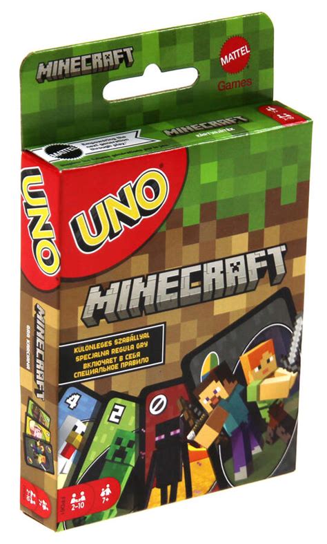 Uno - Minecraft » sklep GryPlanszowe.pl « gry dla dzieci karciane ...