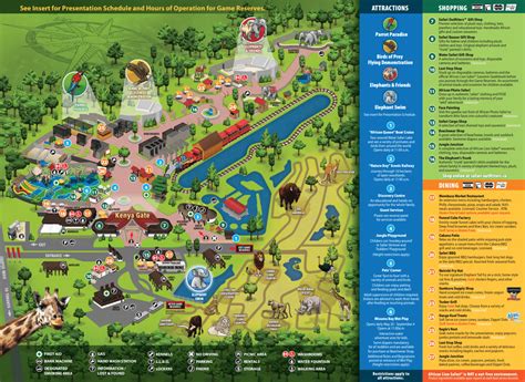 African Lion Safari Map and Brochure (2024 - 2023) | ThemeParkBrochures.net