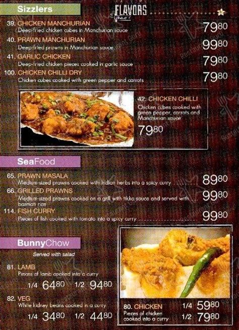 Menu at Copper Chimney (Waterfall Centre, Midrand) restaurant, Midrand ...