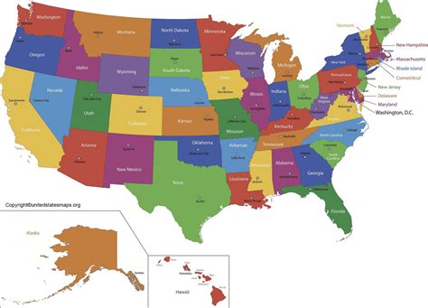 US State Map | United States State Map [USA]