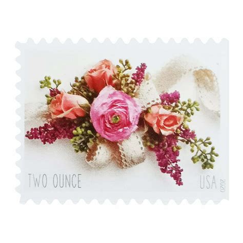 Garden Corsage Stamps(Two Ounce) – 2020 USPS Postal Stamps - Forever ...