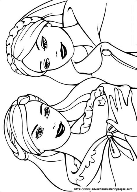 Barbie Head Coloring Pages at GetColorings.com | Free printable colorings pages to print and color