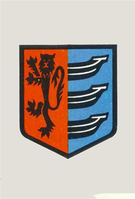 Ipswich Town crest in 1971. | Tappahannock, Ipswich town, Ipswich