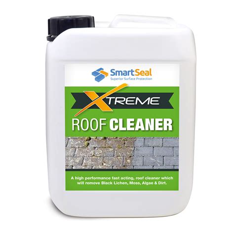 Buy Smartseal Roof Clean Xtreme (5 Litre) Powerful, Fast Acting Roof Cleaner - Professionals ...