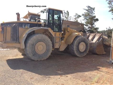 CAT 980 G 2000 Wheeled loader Construction Equipment Photo and Specs