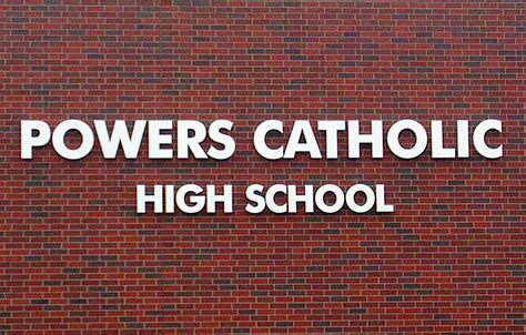 Powers Catholic High School | Signs by Crannie