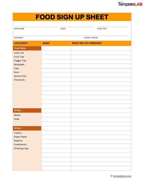 40 Sign Up Sheet / Sign In Sheet Templates (Word & Excel)