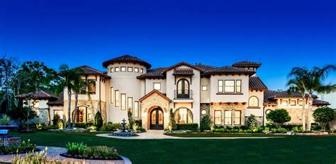 At about 6,000 sq ft, this Italian Mediterranean style custom home is the essential ...