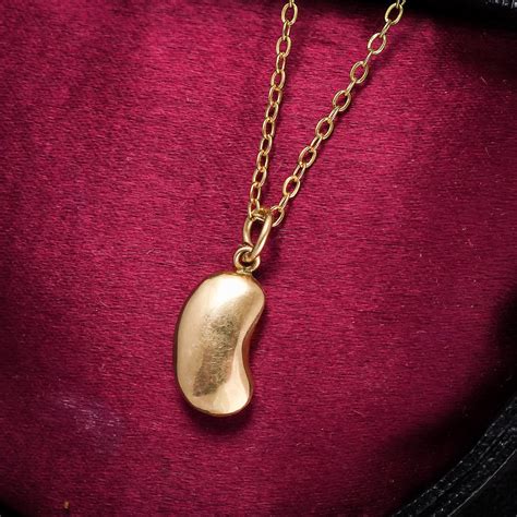 Victorian 18k Gold Lucky Bean Charm – Butter Lane Antiques