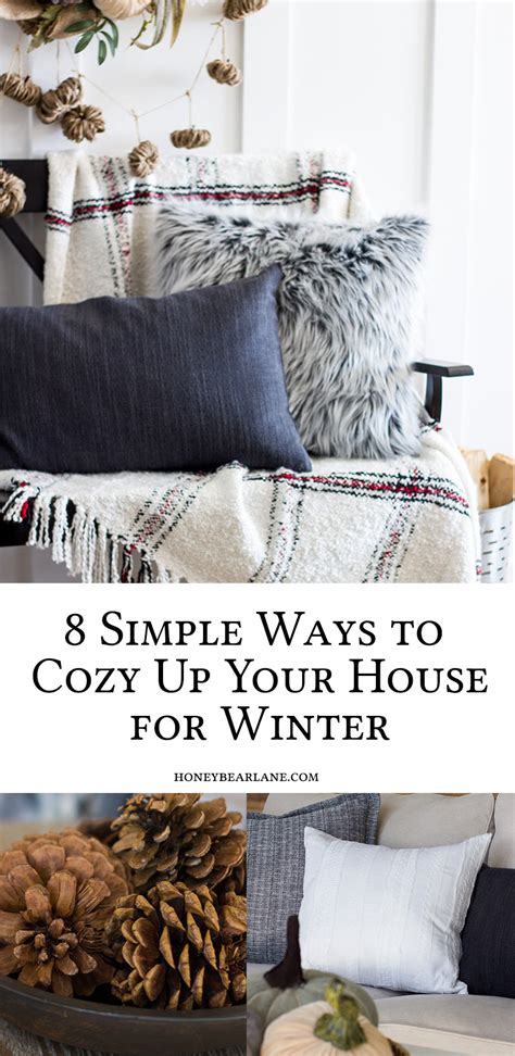 8 Ways to Cozy up your Home for Winter - Honeybear Lane