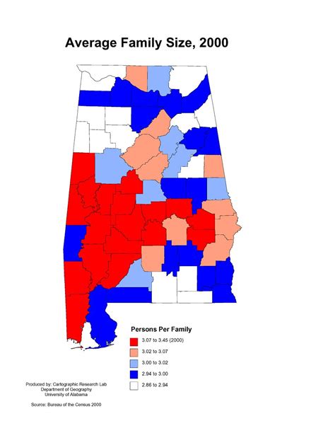 Alabama Maps - Demographics