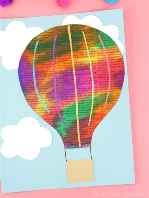 13 Great Air Balloon Crafts for Preschoolers to Make - A Crafty Life