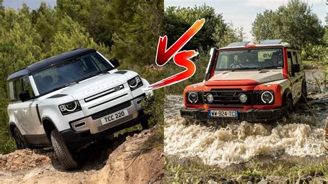 Land Rover Defender vs. Ineos Grenadier - Extreme 4x4 Off-Road Test ...