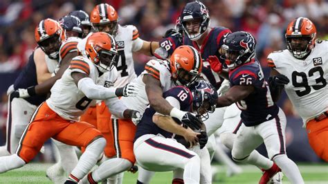 Browns vs. Texans: How to Watch the NFL Wild Card Playoff Game Online ...