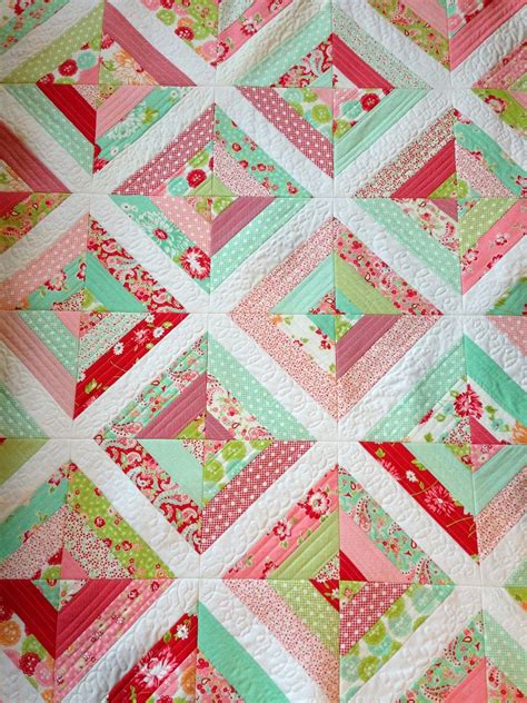 February 2014 - Quilting In The Rain | Jelly roll quilt patterns, Strip quilts, Easy quilts