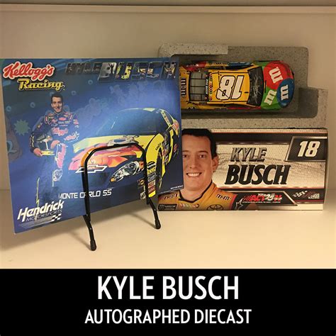 NASCAR's Kyle Busch Autographed Diecast! - Fanatics Auctions - Bid On Authentic Sports ...