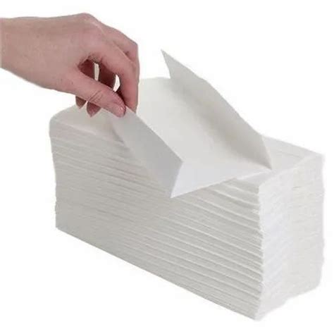 White Plain C Fold Hand Towels at Rs 45/piece in Mumbai | ID: 11115411955