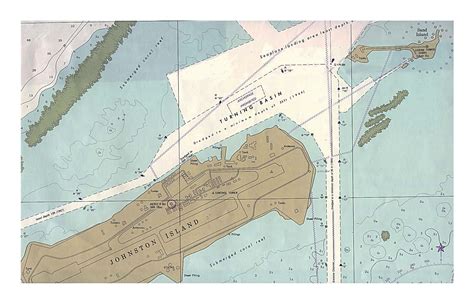 Large map of Johnston Atoll with marks of other facilities | Johnston Atoll | Oceania | Mapsland ...