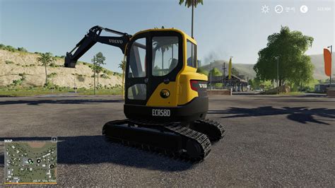 Volvo Minibagger v1.0 FS19 | Landwirtschafts Simulator 25 Mods / LS25 Mods