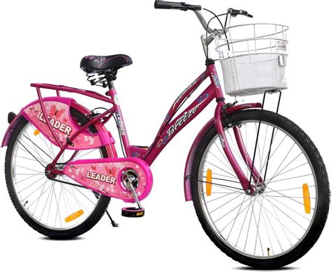 LEADER LadyBird Breeze 26T Bicycle for Girls/Women with Basket and ...