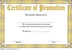 8th Grade Promotion Certificate FREE Printable 4 in 2021 | Free ...