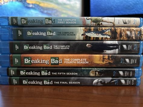 Breaking Bad Blu Ray Complete Series Seasons 1-6 TV Drama Suspense CLEAN Discs | eBay