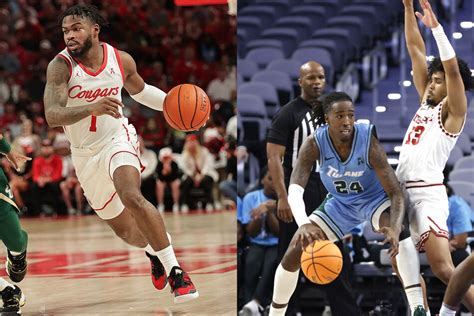 College basketball: No. 1 Houston to battle Tulane for top of AAC