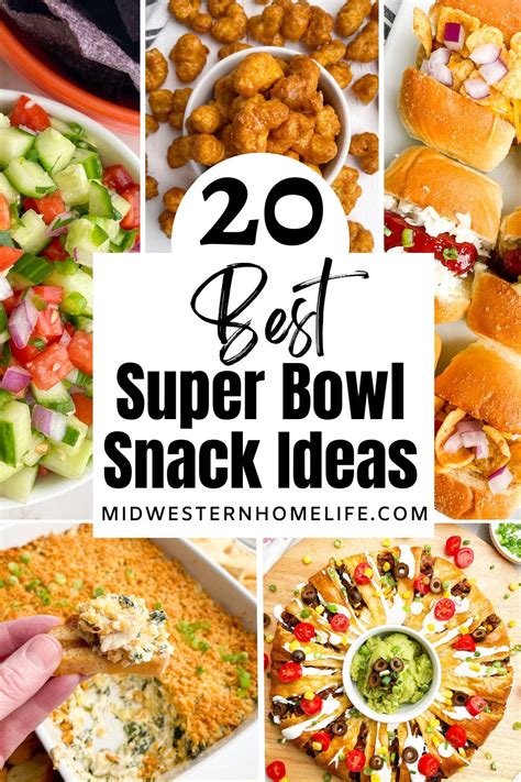 Super Bowl 2024 Snack Ideas - Image to u