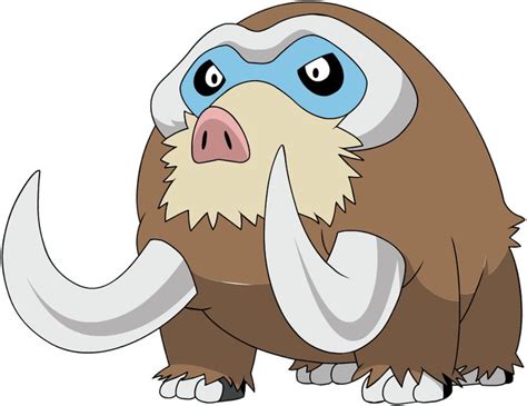 Mamoswine | Pokémon Wiki | Fandom | Pokemon, Pokemon characters ...