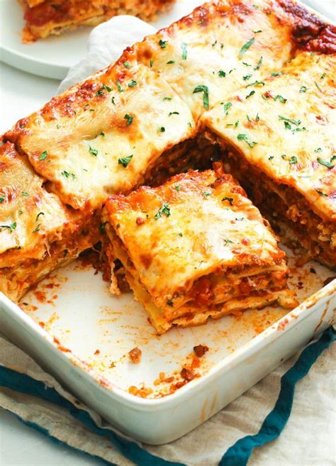 5/5. Good AF. | Easy lasagna, Easy homemade lasagna, Recipes