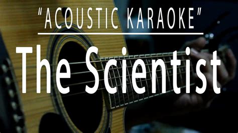 The Scientist - Acoustic karaoke (Coldplay) - YouTube