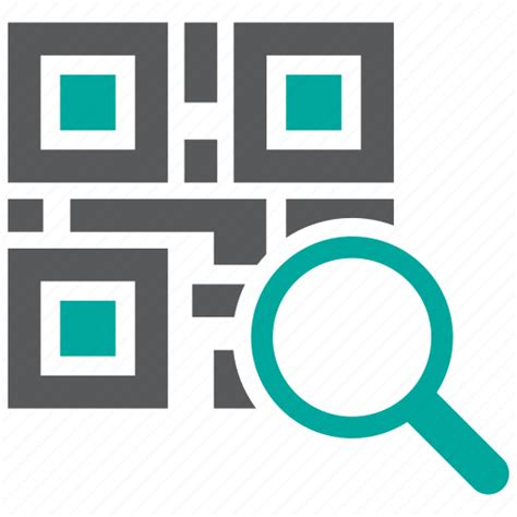 Product, qr code, search, test icon