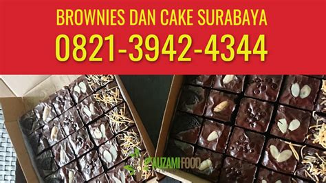 0821-3942-4344 | Kue Brownies Panggang Surabaya