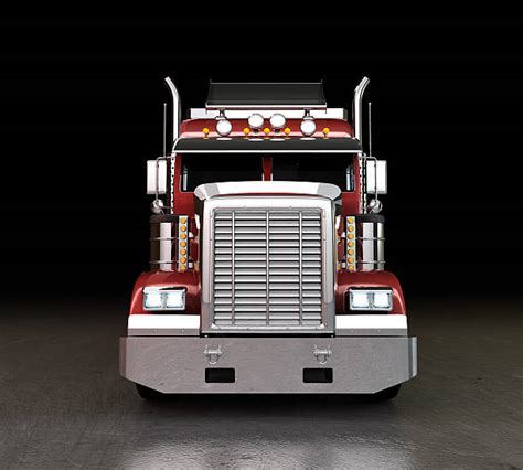 5,200+ Semi Truck Front View Stock Photos, Pictures & Royalty-Free ...