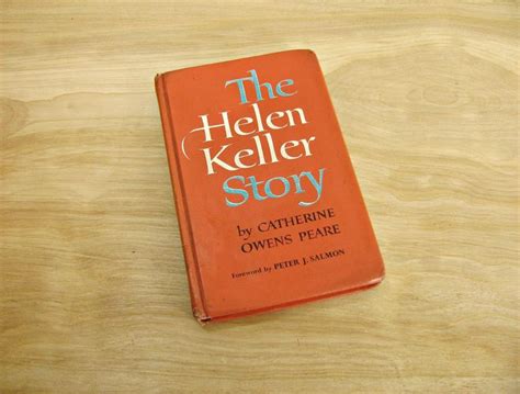 Vintage Book The Helen Keller Story Catherine Owens Peare | Etsy ...