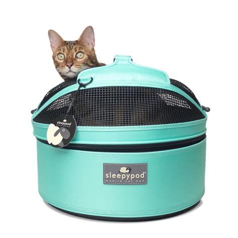 Sleepypod Mobile Pet Carrier Bed - Robin Egg ... | BaxterBoo