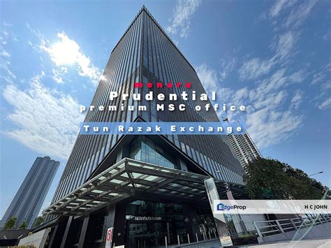 Menara Prudential @TRX Grade A+ MSC Office - Multi Floors for Rental @RM508,800 By H C JOHN ...