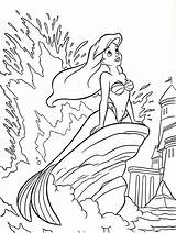 Ariel The Little Mermaid Coloring Pages sketch template