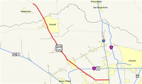 Texas State Highway 249 - Wikipedia - Magnolia Texas Map | Printable Maps