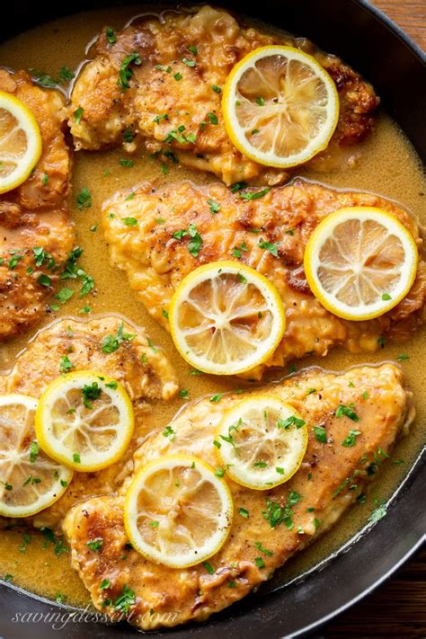 Chicken Francese (Chicken French) - Saving Room for Dessert