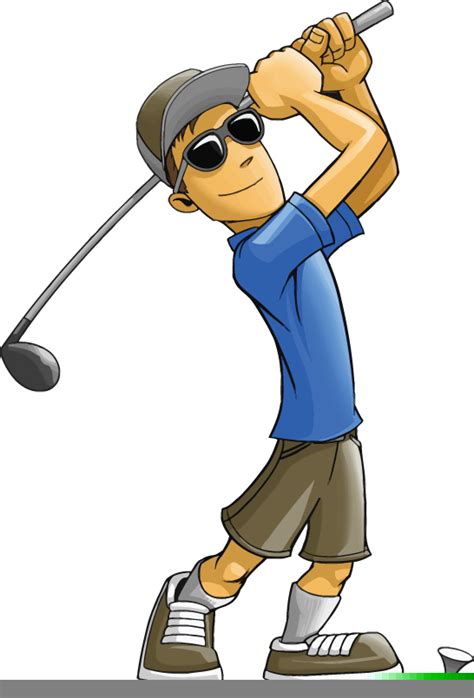 Animated Clipart Golfer | Free Images at Clker.com - vector clip art online, royalty free ...