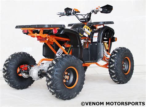 Adult Electric ATV | Utility 1500w Fully Electric Quad Four-Wheeler 48V ...