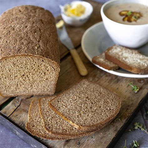 Dark Rye Loaf | Bread | Recipes | Doves Farm | Recipe | Recipes, Loaf bread recipe, Bread