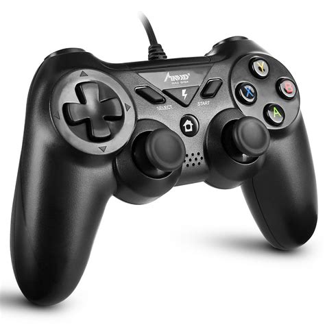 USB PC Game Controller, MAD GIGA Q200 Wired Joystick with High ...